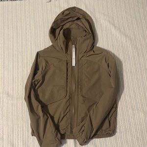 lulu lemon tan jacket(barely worn)